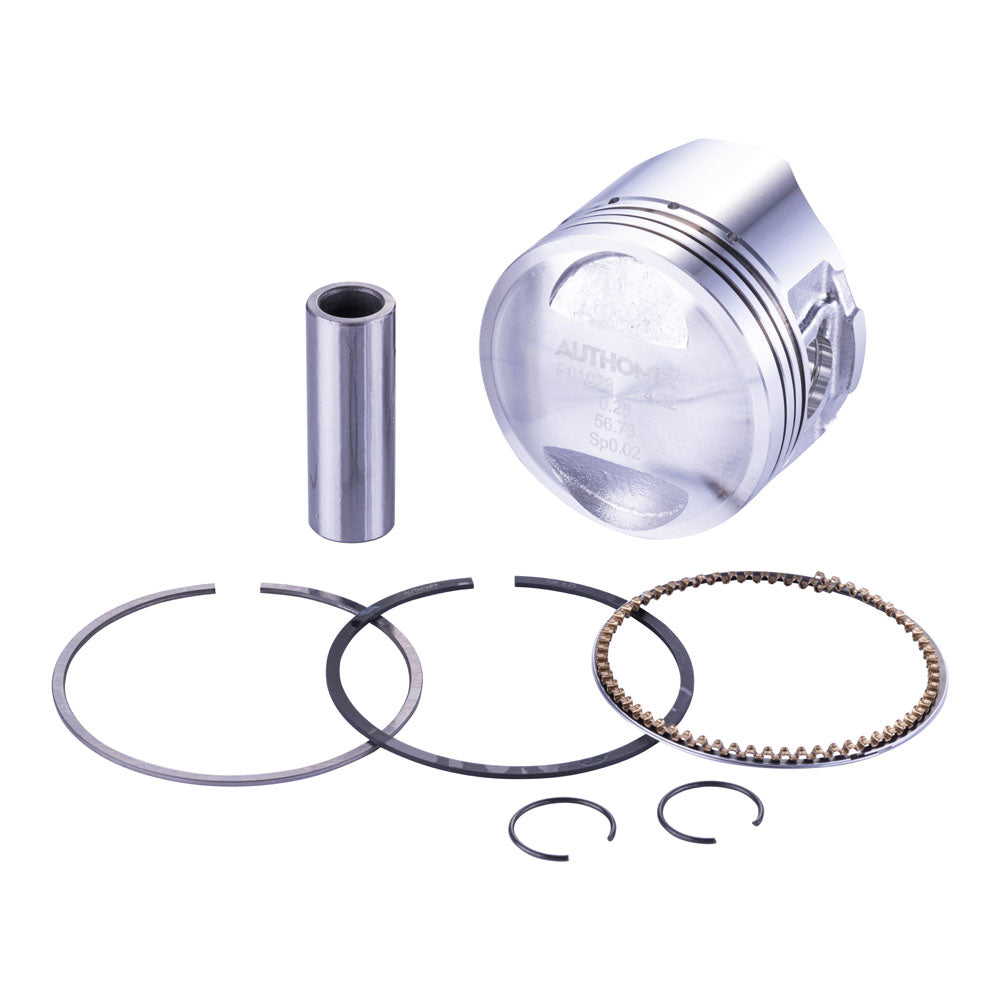 Pistão e Anel Authomix PA79023-25 Honda CG 125 Cargo/CG 125 Titan/Xlr 125/CG 125 Today