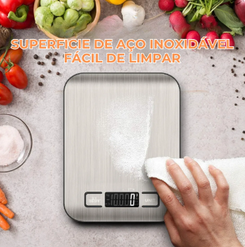 Balança Digital de Mesa até 10kg com Função Tara Oasis OIH-3208