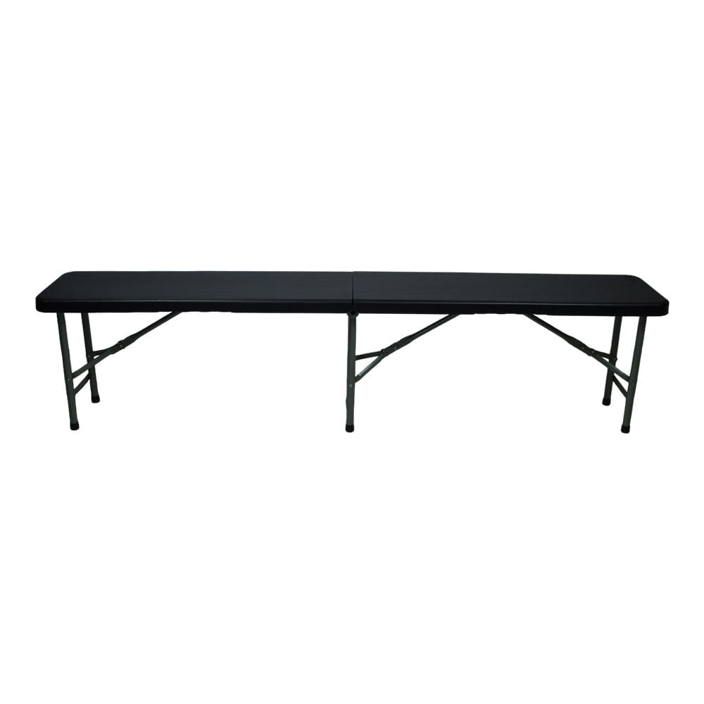 Banco Dobrável Picnic Robust Bench c/ Alça Lateral NTK Preto