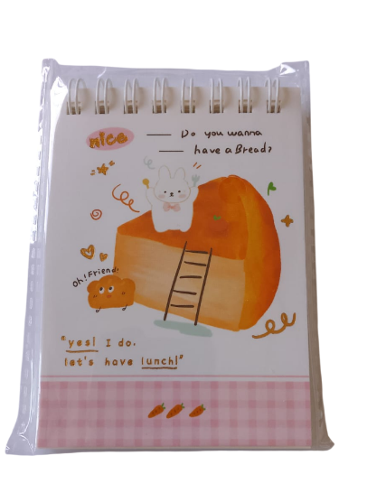Bloco de Notas Pão A7 Uniso BN-026