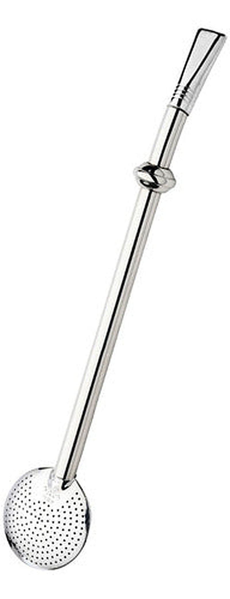 Bomba Inox Bojo Redondo Com Botão 21 Cm Artesanal Promate