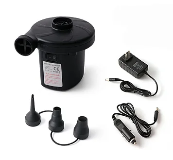 Bomba de Ar Pneumática 12V e Bivolt 50W com 3 Bicos Bomder BOM-8901