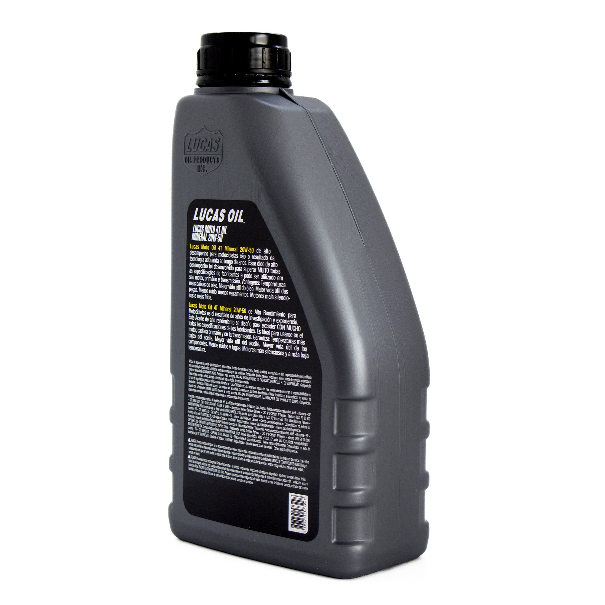 Óleo Lubrificante De Motor Mineral Lucas Oil 20w50 Api Sl
