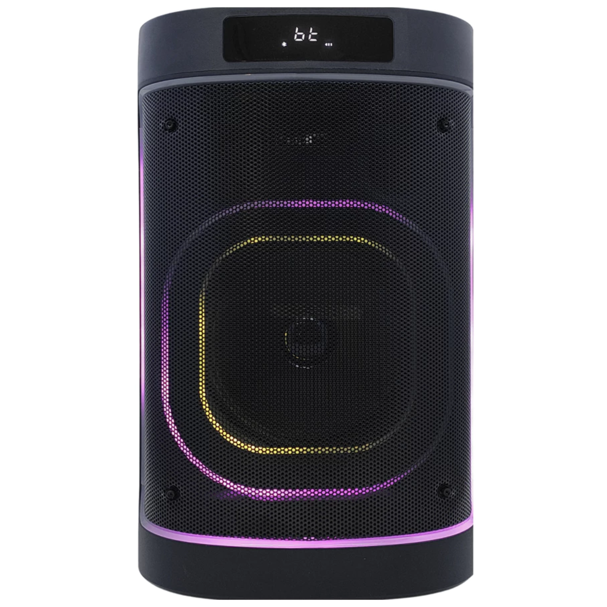 Caixa de Som Sem Fio 110W Woofer 8" TWS FM Bateria 4000mAh