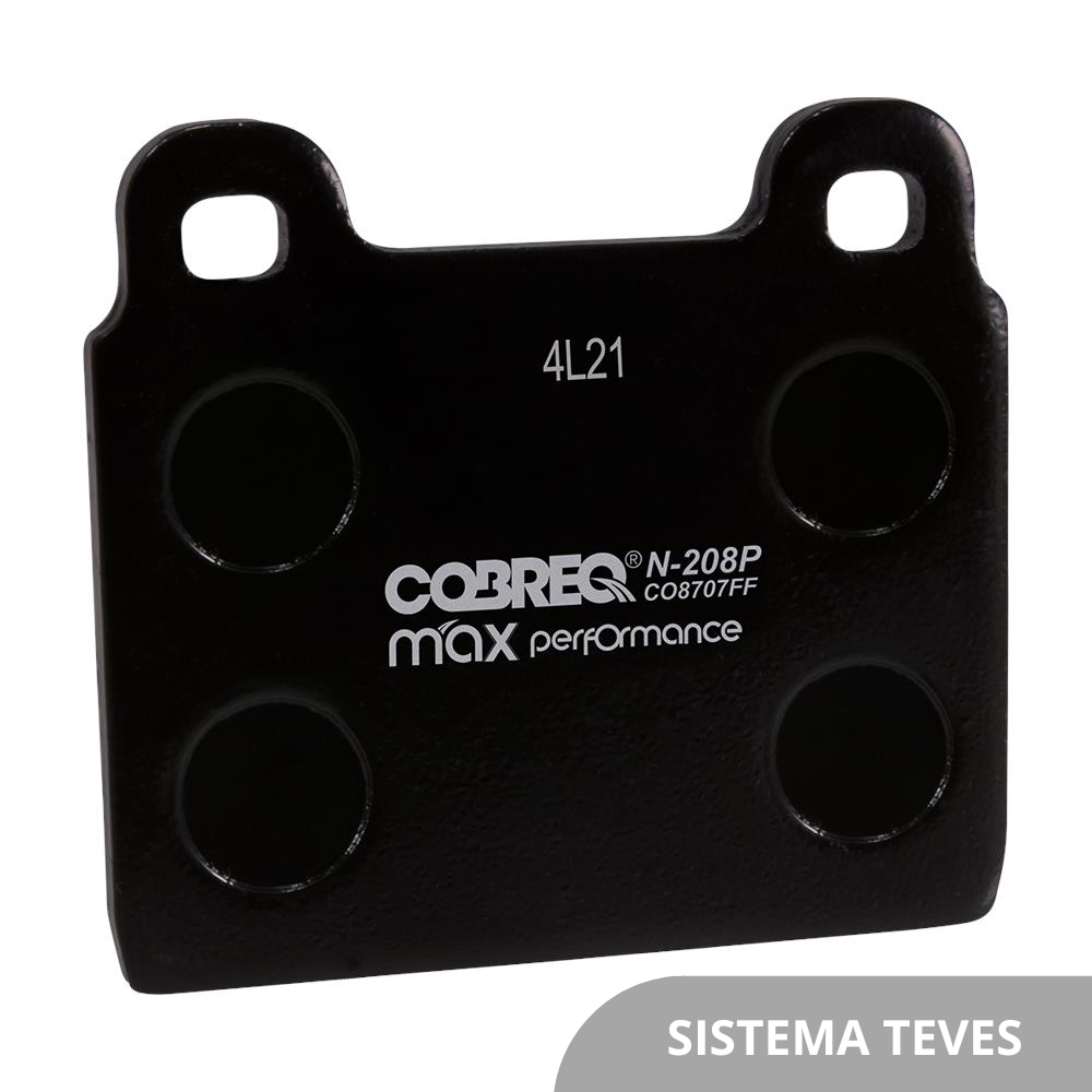 Pastilha de Freio Cobreq N208P VW Kombi, Alfa Romeo Alfa Romeo, Gurgel Carajas/Tocantins