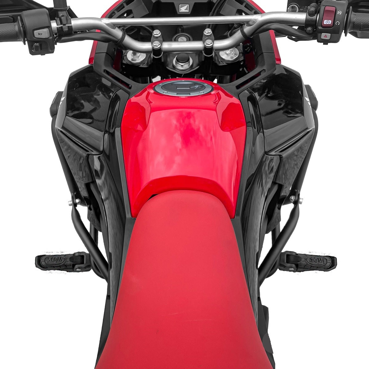 Protetor De Carenagem Honda Sahara 300 2024 Com Pedaleira