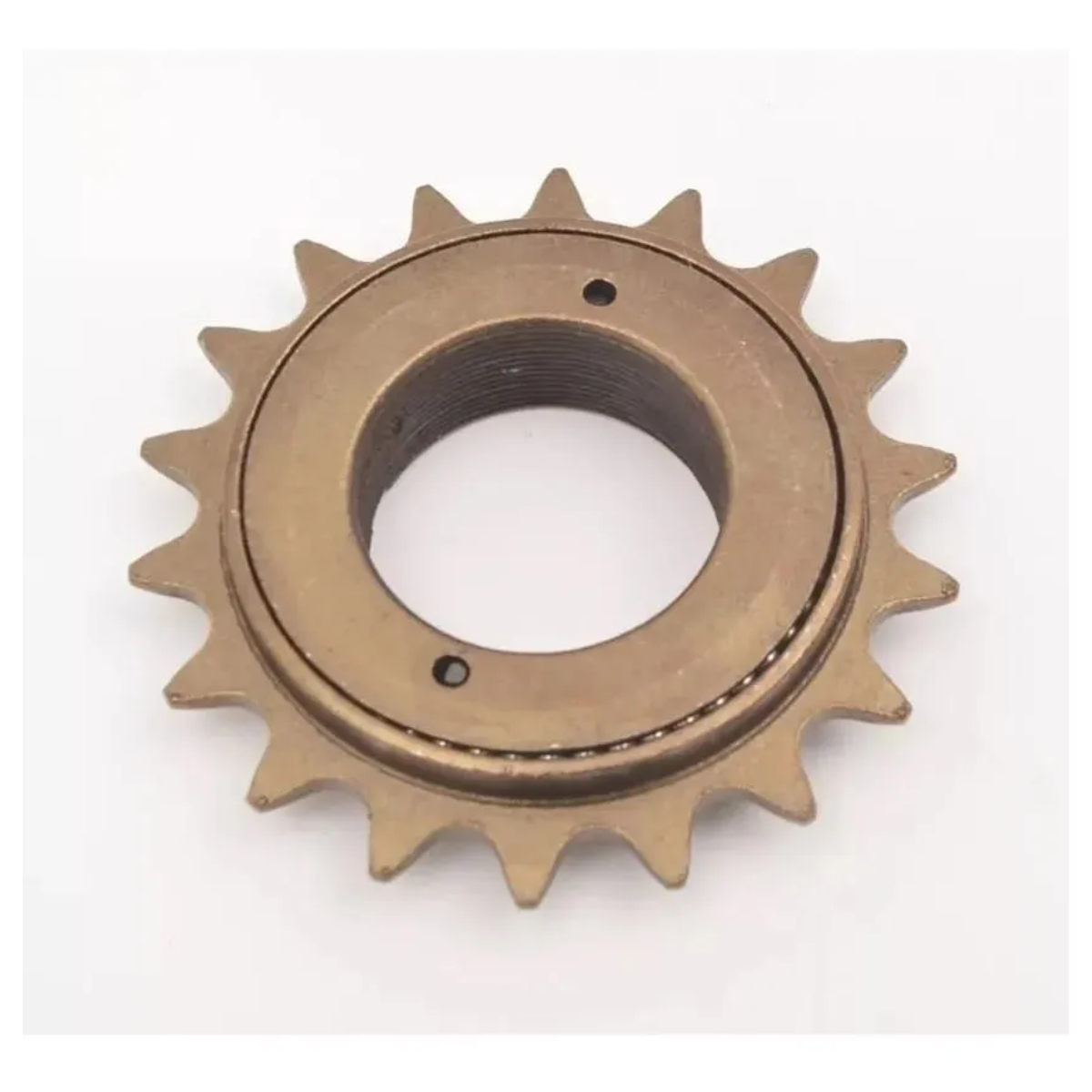 Catraca Bicicleta Roda Livre Bike 18 Dentes Esferada Dourada