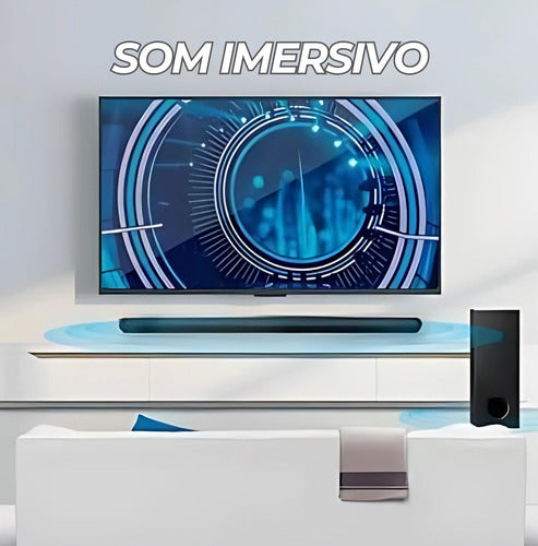 Caixa De Som Soundbar Bluetooth 180w