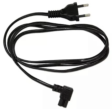 Cabo de Energia Bipolar 90 Graus 1,5m 2,5A 250V Certificado INMETRO IT-BLUE LE-26