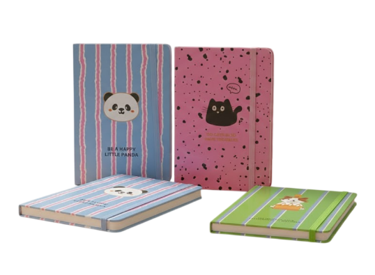 Caderno Capa Dura Pautado Animal A5 Uniso CPD-A5-8788