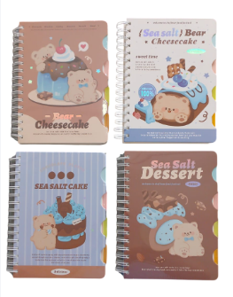 Caderno Espiral com Divisória A5 Uniso CPD-A5-028