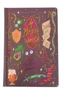 Caderno Notebook Capa Dura Tema Magia Uniso AG-077