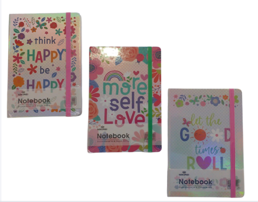 Caderno Notebook A5 Happy Day Uniso CPD-A5-0995