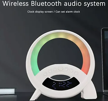 Caixa de Som Bluetooth RGB com Carregamento por Indução 15W Topsecret Q18