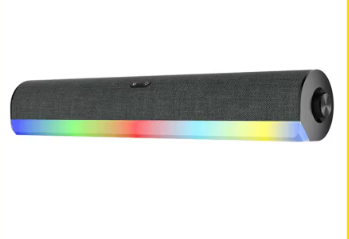 Caixa de Som para Computador e Notebook RGB 14W P2 USB Knup KP-RO852