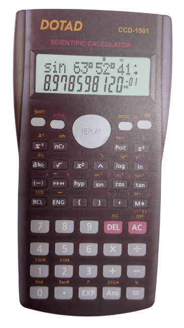 Calculadora Científica 12 Dígitos para Estudantes e Profissionais Dotad CCD-1501