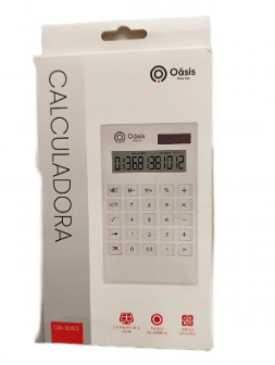 Calculadora de Mesa 12 Dígitos Oasis OIA-8303