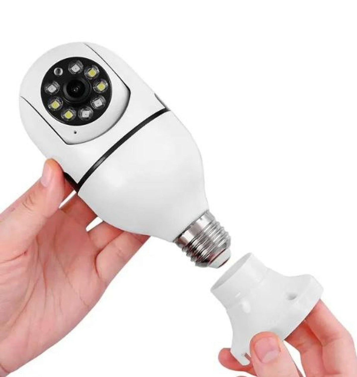 Câmera Panorâmica Wi-Fi com LED 1080P com Soquete E27 IT-BLUE SC-B17