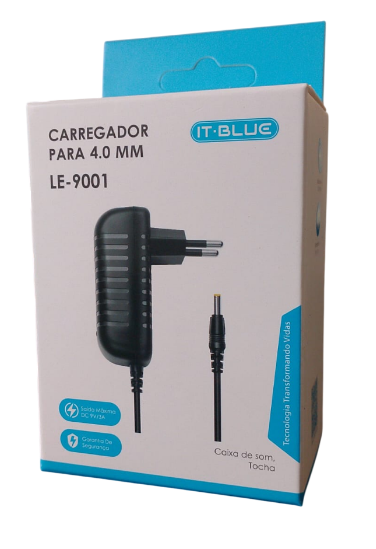 Fonte de Energia 9V 3A com Plugue 4.0mm IT-Blue LE-9001
