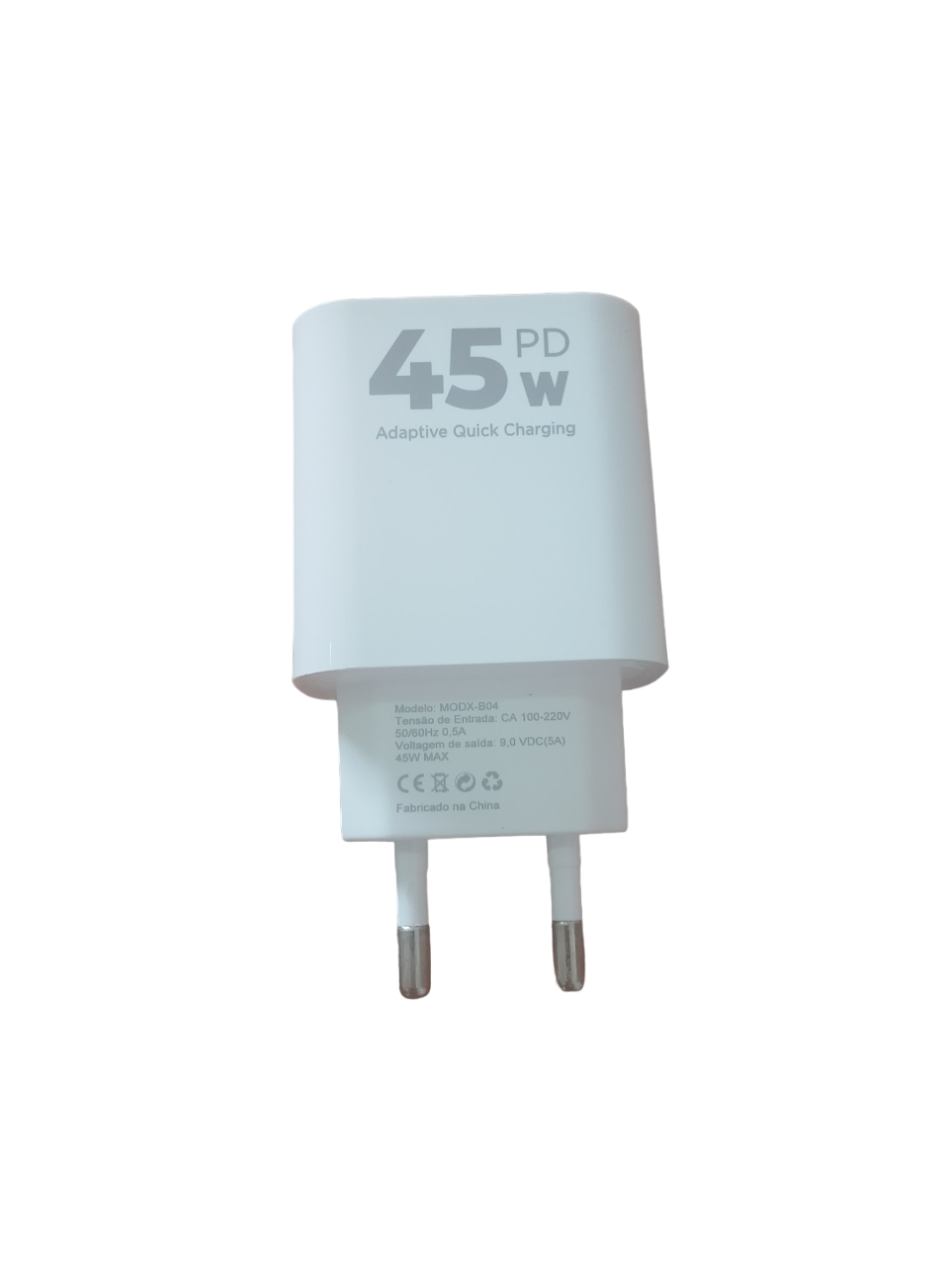 Carregador Type-C para Type-C com 1 Porta USB-C 45W e Cabo Supreme Xaea MODX-B04