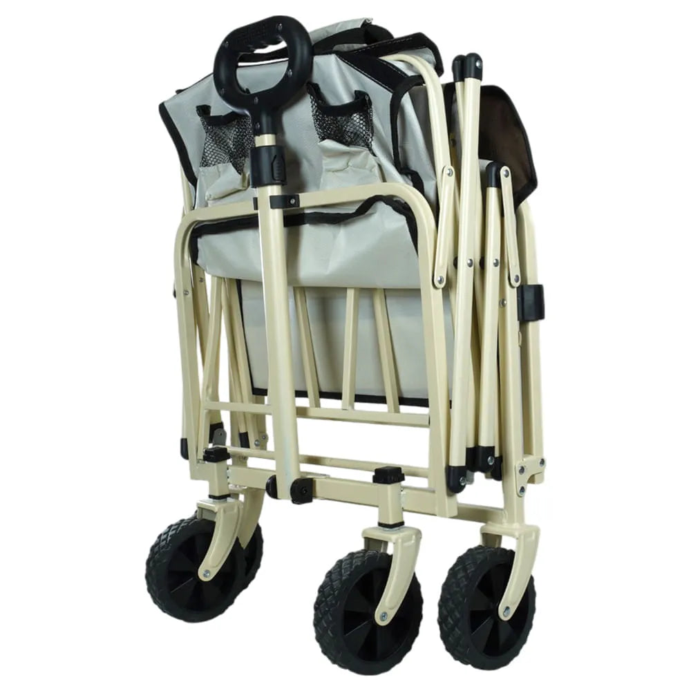 Carrinho Dobrável Transport P Camping 67cm 80kg Preto Ntk