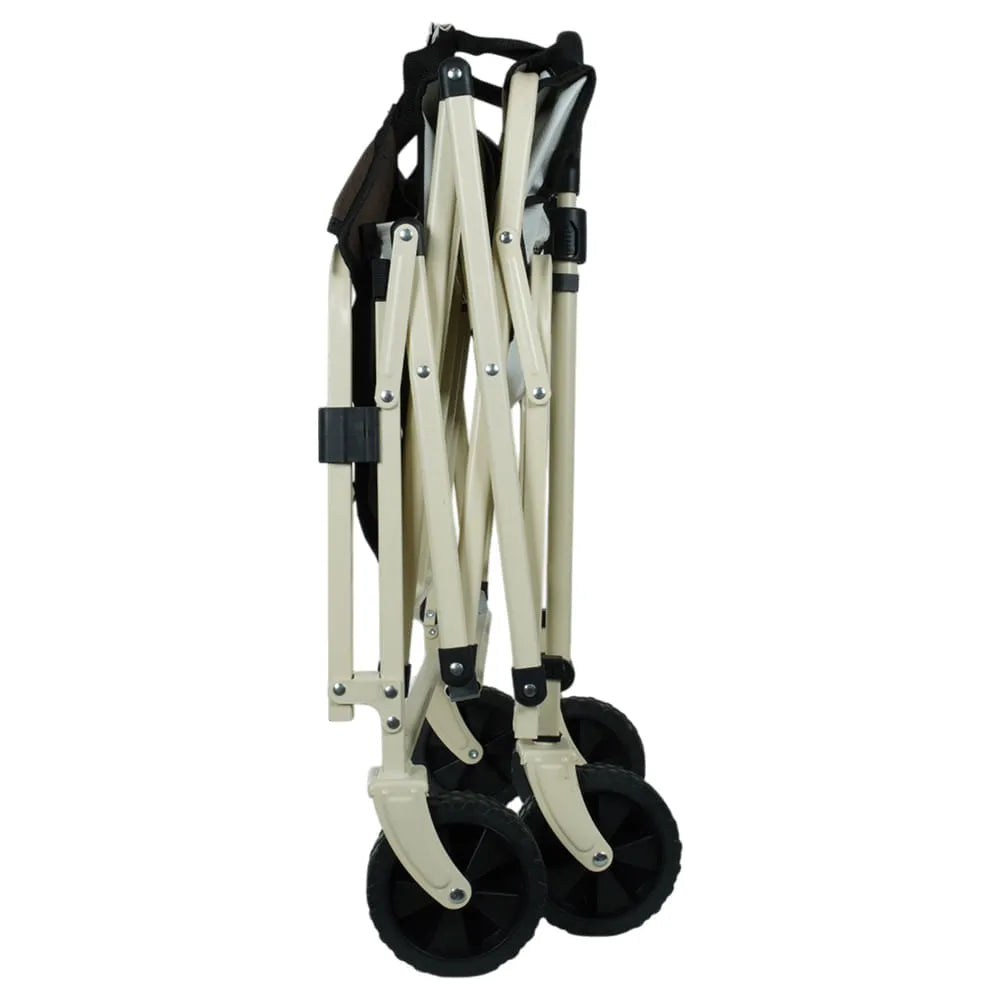 Carrinho Dobrável Transport P Camping 67cm 80kg Preto Ntk