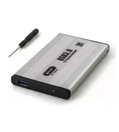 Case Externo para HD SATA 2.5" USB 3.0 em Alumínio com Cabo USB Knup KP-HD003