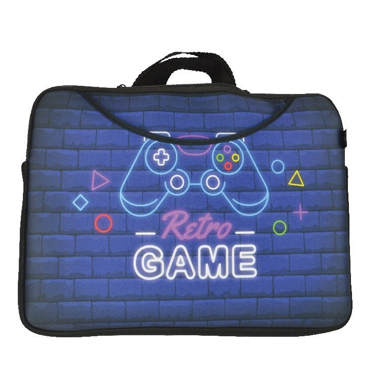 Case para Notebook com Bolso Frontal 14" Retrogame Reliza 003201 6945