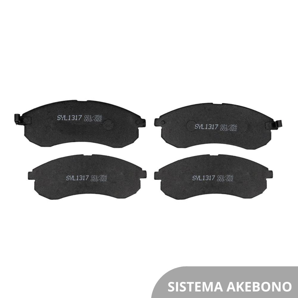 Pastilha de Freio Syl 1317 Mitsubishi L200