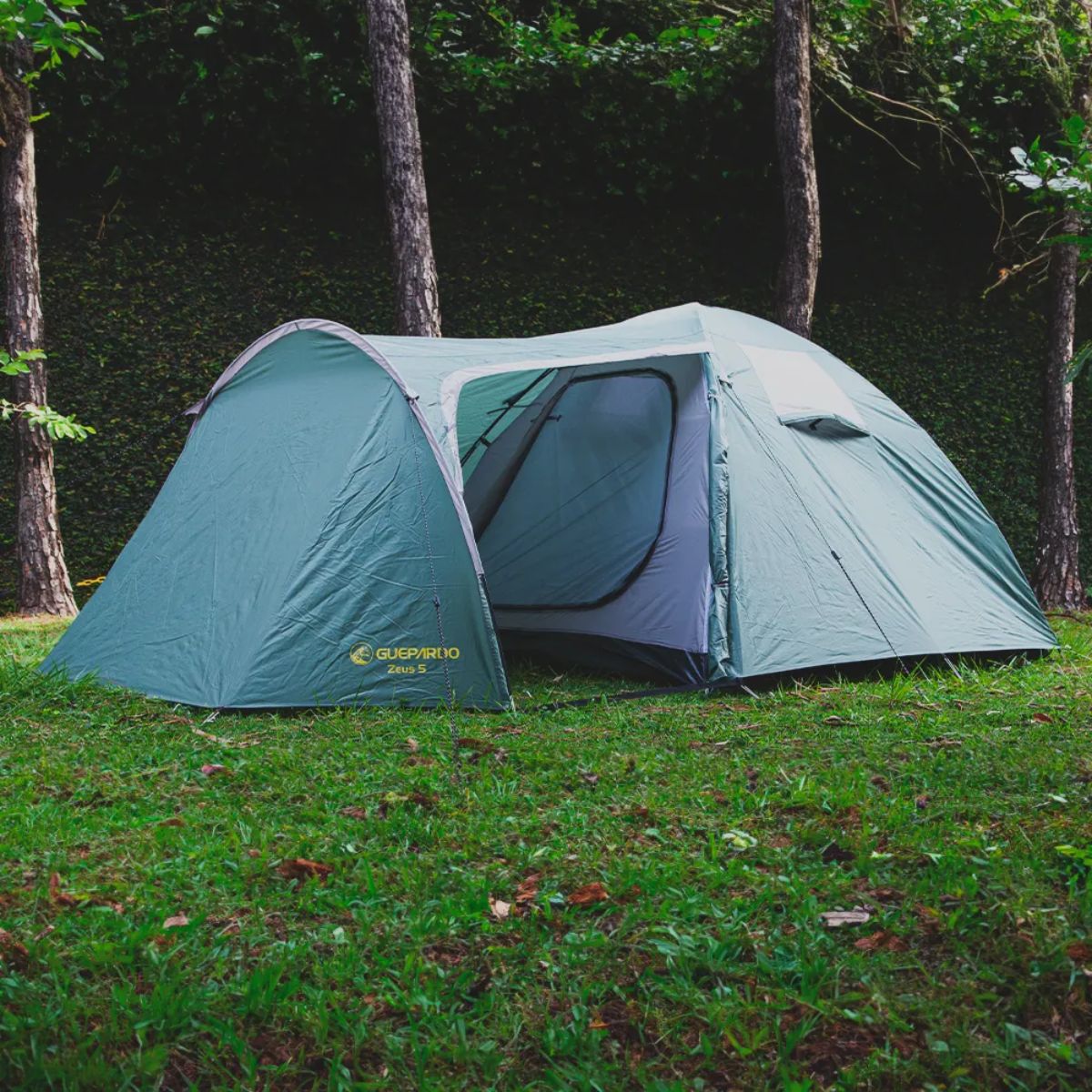 Barraca de camping Guepardo Zeus 5 pessoas com coluna d'água de 2500mm