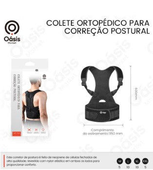Colete Ortopédico para Correção Postural Oasis OIF-7418