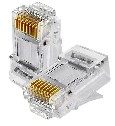 Conector RJ45 Cat6e com 100 Unidades Aitek Sigma-P606