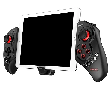 Controle Gamepad Sem Fio Bluetooth Ajustável com Cabo USB Ípega PG-9023