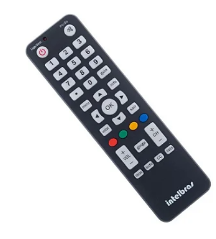Controle Remoto Compatível com Conversor Intelbras CD902 Lelong LE-7456