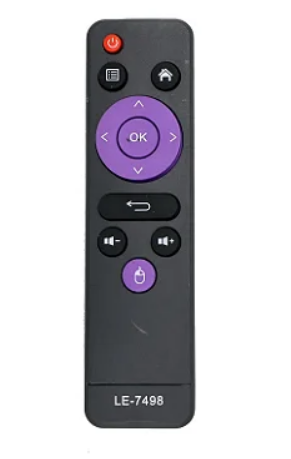 Controle Remoto Compatível com Conversor TV Box Lelong LE-7498