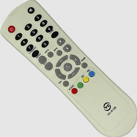Controle Remoto Compatível com Receptor Century VC VC-8126