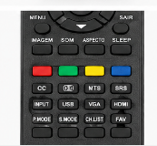 Controle Remoto Compatível com TV Philco LCD Lelong LE-7505
