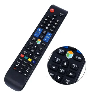 Controle Remoto Compatível com TV Samsung LCD Lelong LE-588A