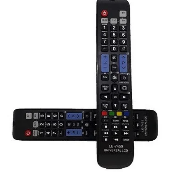 Controle Remoto Universal Compatível com TV e DVD Lelong LE-7459