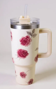 Copo Térmico de Aço Inoxidável 1200ml com Tampa e Alça YT-1031