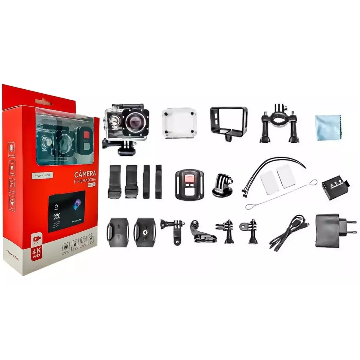 Camera De Video e Filmadora 4K HD TOMATE