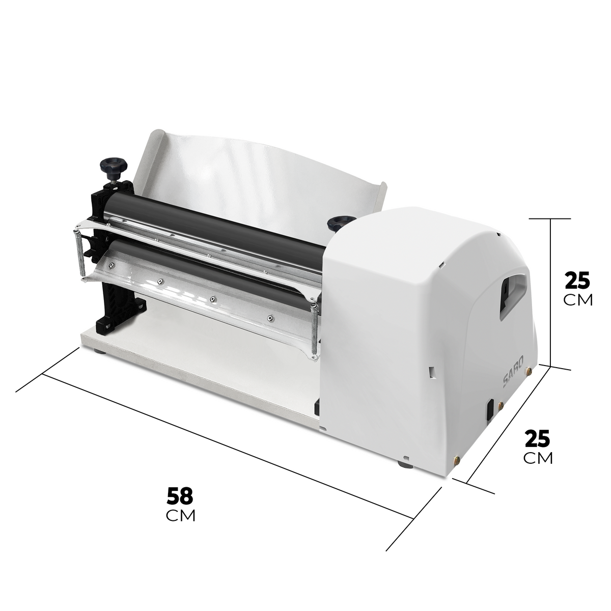 Cilindro Elétrico Standard Antiaderente 40 cm Saro CSA40 1/3 CV Bivolt