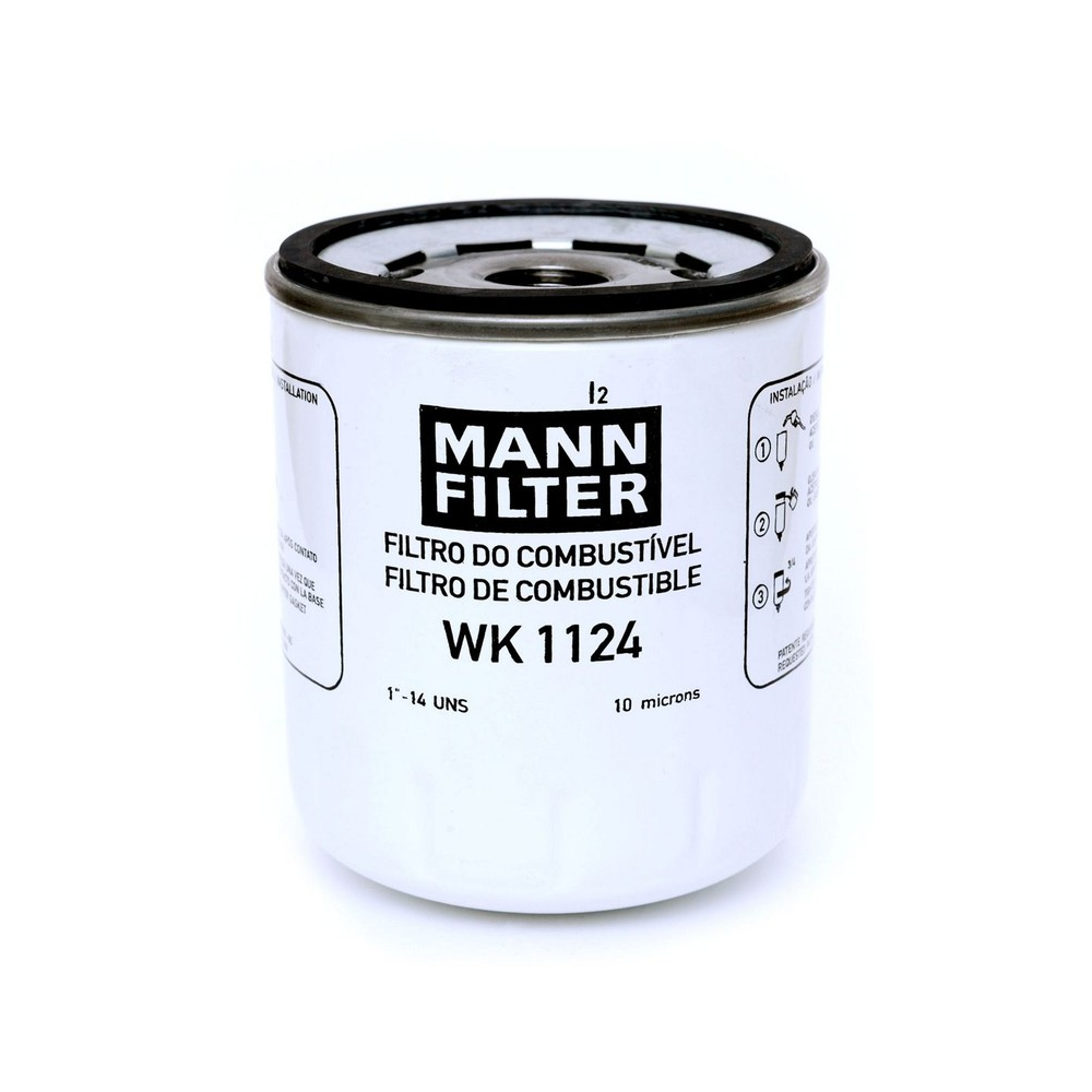 Filtro Blindado Combustível Mann-filter WK1124 VW 8-150/17-210/17.210 Eod Tcae/23-210/8.120 OD/7-110/17-220/17.230 Eod/13-150/9.150 OD/8.150 OD