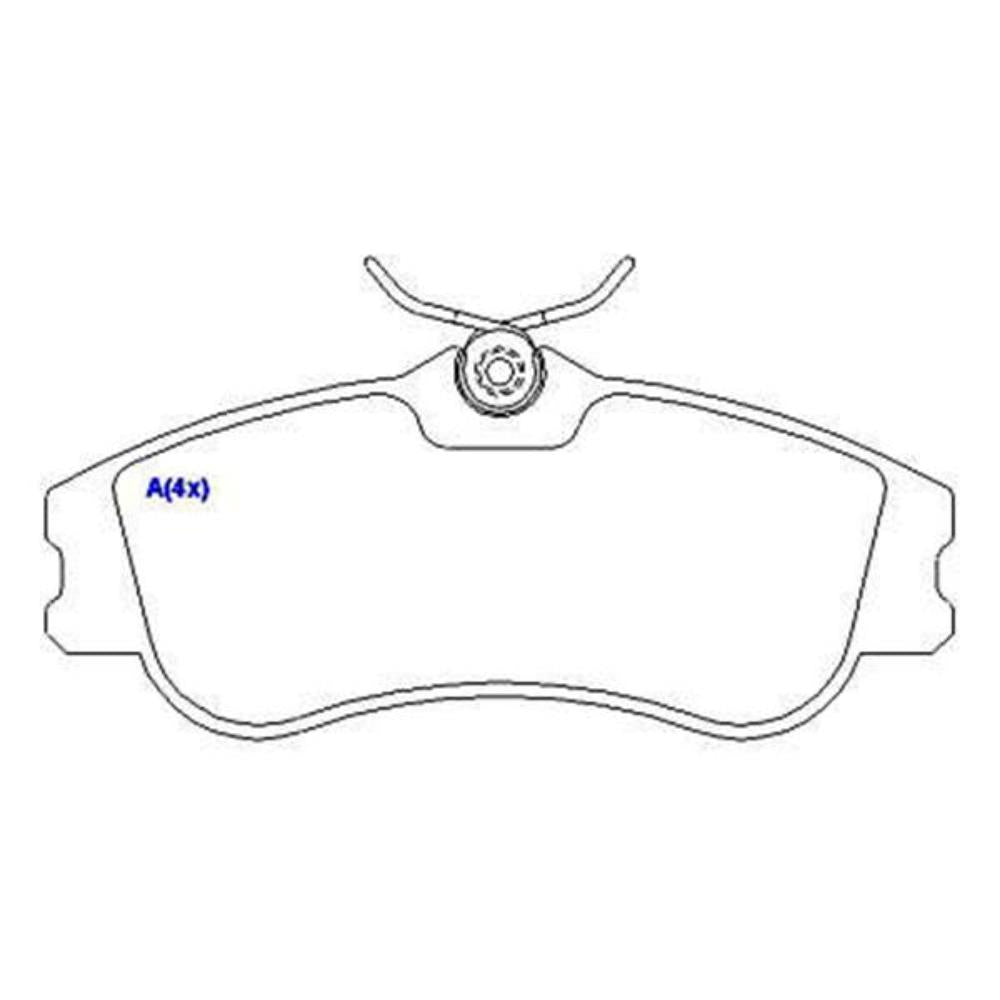 Pastilha de Freio Syl 1137 Citroen Berlingo/Xsara Picasso, Peugeot 207/306/206/Hoggar