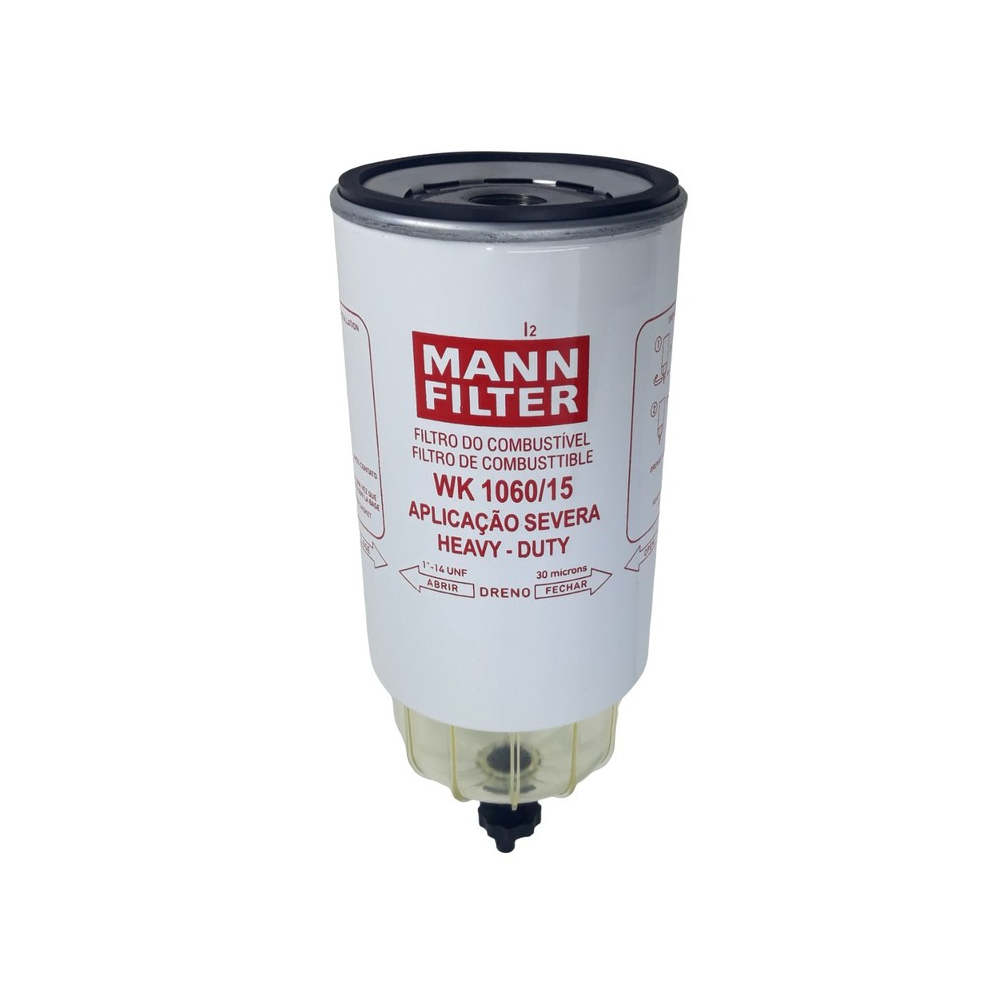 Filtro de Combustível Separador d'Água Mann-filter WK1060/15 Scania R 440/G 360/G 440