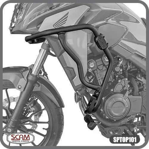 Protetor De Motor Carenagem Cb500x Cb 500 X 2013 Diante Scam