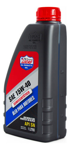 Óleo Lubrificante De Motor Semissintético Sae 15w40 Api Sn