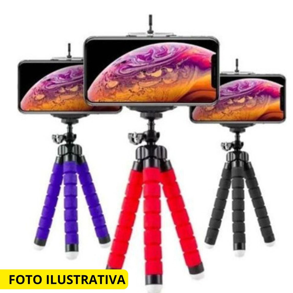 Tripé Mini Suporte Celular Universal Articulado