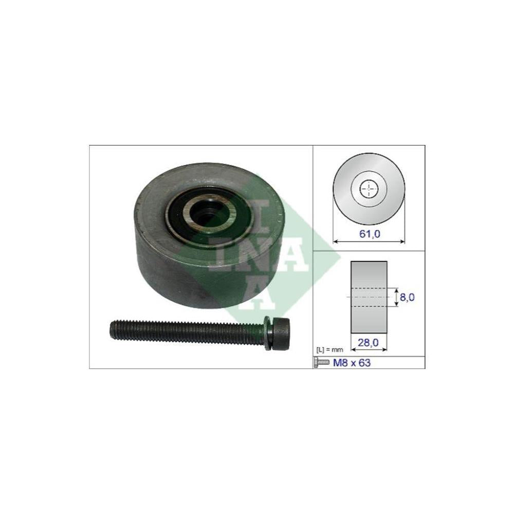 Polia Desvio Correia Dentada Ina 5320472100 GM Cruze/Cruze SPORT6/Sonic/Tracker