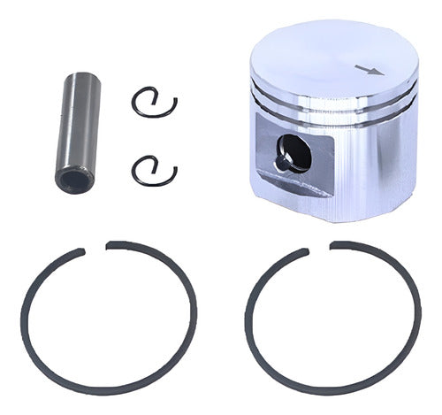 Pistão 40 Mm Completo Para Motosserra St230 Vulcan